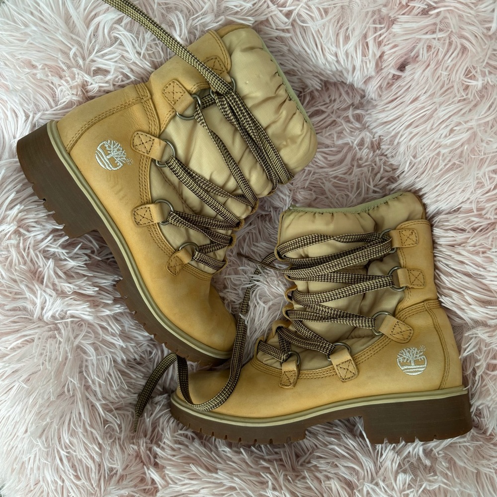 Timberland Y2k Puffer Winter Sherpa Boots